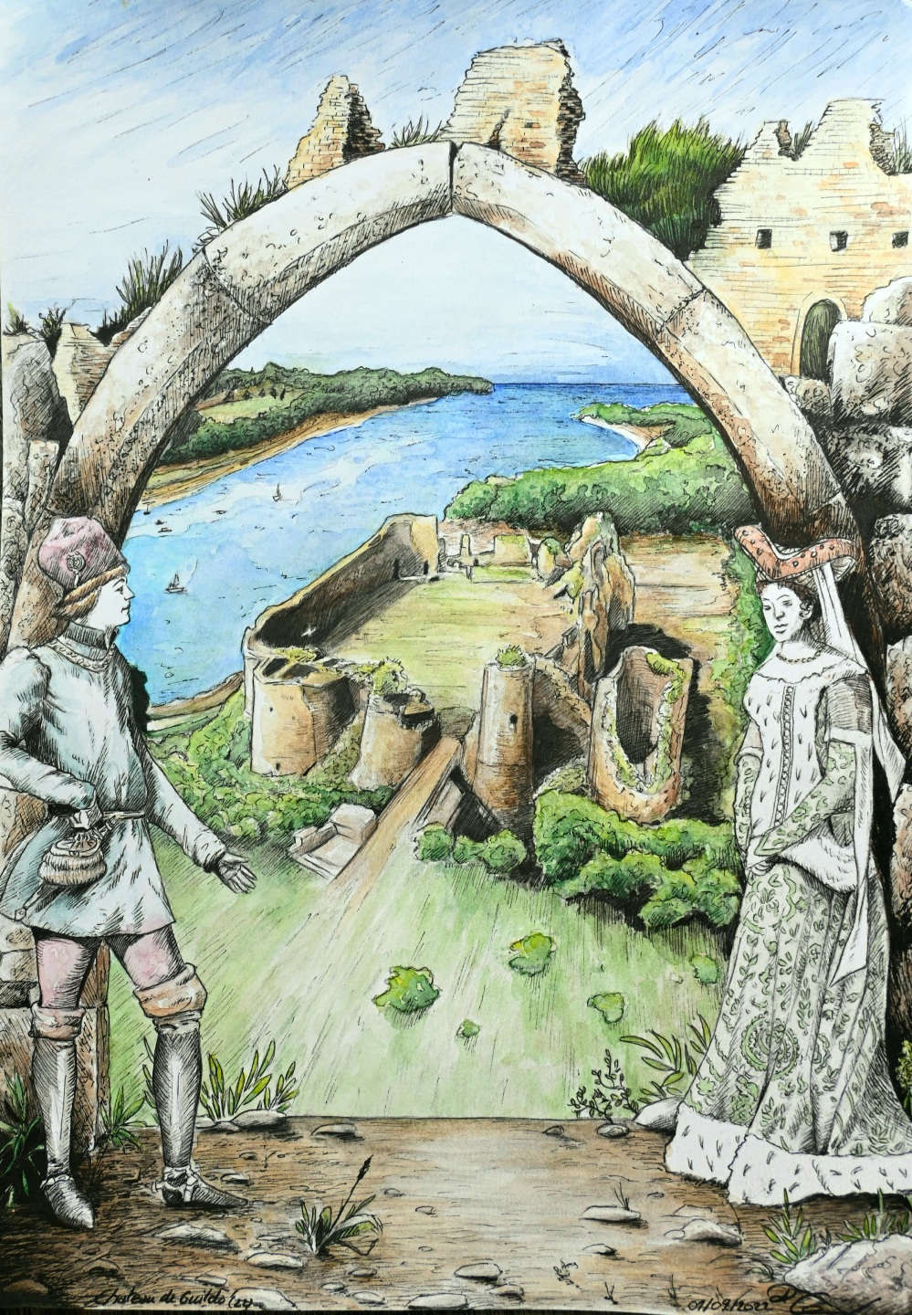 Voyages Parallèles – Se perdre dans les ruines du château du Guildo